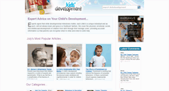 Desktop Screenshot of kidsdevelopment.co.uk
